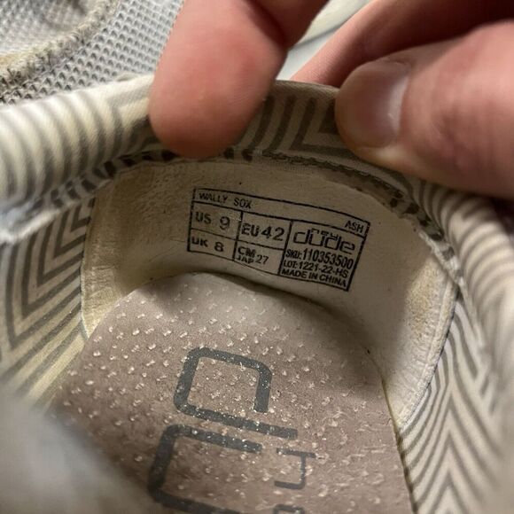 Hey Dudes Wally Sox / Thad Mens Size 9 Lot Of 4 Multicolor - Picture 7 of 10